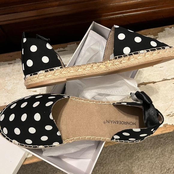 Monroe & Main ankle wrap espadrille size 8 1/2 M - Picture 5 of 8
